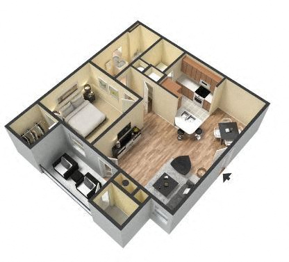 A1 floor plan
